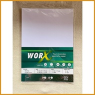 ↔ ﹊ ✗ Worx Vellum Board Paper A4 Size