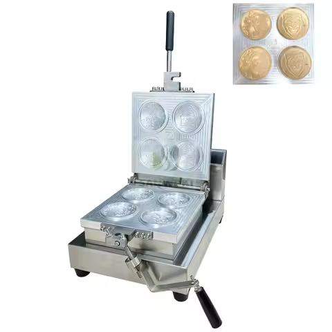 Commercial UFO Burger Gelato Panini Press Making Machines Ice Cream Hamburg Maker UFO Burger Machine