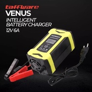 Terlaris Cas Ces Aki - Taffware Venus Intelligent Battery Charger Aki Mobil 12V 6A - Ud20 6 Ampere