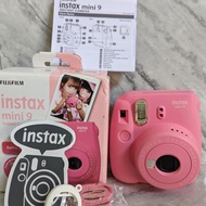 instax mini 9 second preloved bekas kamera polaroid