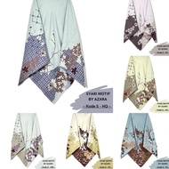 Oskara Syari Motif Square Hijab (130X130) By Azara Laser Cut J-42