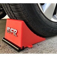 IDFR-Car Premium Dedicated Car Block Car Wheel Block Vehicle Wheel Block Car Blocker Wheel Block 1pc