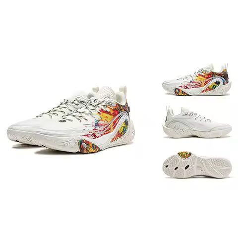 Li-Ning Men's WADE DLO 1 On Court Basketball Shoes BOOM Cushion Lightweight High-Rebound LiNing Prof