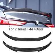 For BMW 2 Series F44 4Door M4 Style Carbon fiber Rear Spoiler Trunk wing 2020-2023 FRP honeycomb For