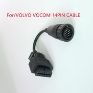 Acheheng Truck cable for volvo Excavator truck diagnostic tool vocom 14Pin Cable 9993832 to OBD2 16