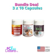 Nutra Botanics™️ 10 Capsule Bundle Deal (Maxxthick + Realman + Maca) Tongkat Ali Male Sexual Enhance