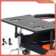 [Lovoski2] Wheelchair Tray Wheelchair Lap Tray Detachable Strong Durable Portable Desk Accessories Wheelchair Dining Table Trays Desk for Resting