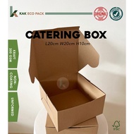 Catering box / Kraft box / Square box 20x20