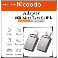 MCDODO OTG-860/873 MICRO USB /TYPE C / IP-L ADAPTER OTG CABLE IPHONE 14 13 12 11 PRO MAX XR XS X MAX