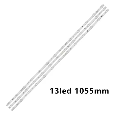 LED Backlight strip 13 leds for Hisense 55"TV 55R6E3 55R6040G 55A7300FTUK 55H78G HD550X1U82-L1-20190