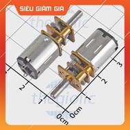 GA12-N20 Gear Motor 6VDC, 100 Rpm, 3mm Shaft SmartFix Components