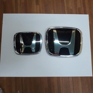 New Black Honda Hrv 2018-2019 Front and Rear Logo Emblem