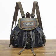 Y2k Women's mini Backpack/ School bag vintage denim Backpack/ Denim Backpack Women's work Backpack