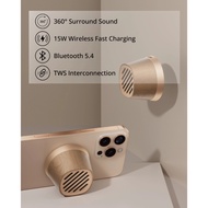 EZVALO 4 in 1 Magnetic Wireless Charging Handy Mini Speaker