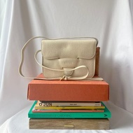 Loewe ivory box shoulder bag 米白色斜揹包側肩袋 日本中古二手