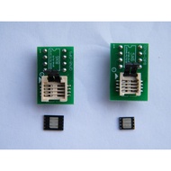 QSJZHY DFN8 WSON8 MLF8 MLP8 QFN8 to DIP8 Adapter 6*5mm 6*8 IC Chips Socket For CH341A TL866ii Plus R