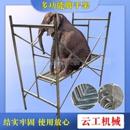 Engineering Ladder Lifting Decoration Trapezoidal Wholesale Mobile Foot Galvanized Foot Frame Steel 