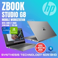 HP ZBOOK STUDIO G8 INTEL I7-11GEN NVIDIA RTX A2000 32GB RAM + 1TB SSD REFURBISHED LAPTOP GAMING NOTE