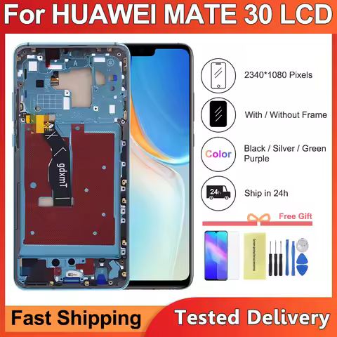 TFT Quality For Huawei Mate 30 TAS-L09 TAS-TL00 LCD Display Touch Screen Digitizer Assembly For Huaw