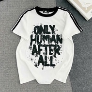 Áo Thun BORIP Dáng Ôm Vừa Nữ Mã B07 Form Dưới 60kg Borip Cotton Mềm Mịn Co Dãn 4 Chiều ONLY HUMAN