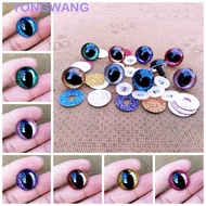 YONGWANG Safety Eyes for Amigurumi, Stuffed Animal Eyes 12mm Safety Eyes for Crochet, Amigurumi 3D C