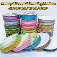 Fancy Ribbon/Shinning Ribbon for Gifts / Thankyou ribbon / Thank you ribbon(1cm / 1.5cm / 2cm)