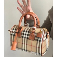 Daigou Level Classic Style Babao's Home511208 Bbr Boston Bag mini Boston Pillow Bag Retro Bag Ladies