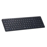 WIRELESS KEYBOARD (คีย์บอร์ดไร้สาย) RAPOO E9350G DARK G