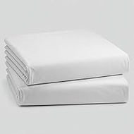 Pack of 2 Microfiber Fitted Sheets – 31 x 75 Inch for Bunk Bed & RV Mattress, Ultra Soft, Wrinkle-Re