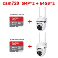CCTV IP Camera WIFI cctv Cam720 jarak jauh cctv mini sambung ke hp cctv satu paket lengkap cctv wire