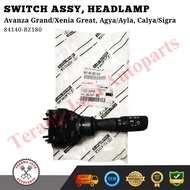 Switch Assy, Headlamp Dim/ Switch Lever Combination Lamp Avanza Grand/Agya/Calya 84140-BZ180 ORIGINA