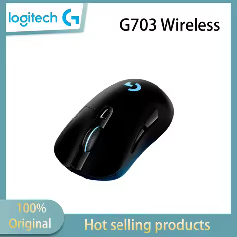 Logitech G703 Wireless Gaming Mouse Esports Mouse Wireless Ergonomic Mouse Mechanical Charging Mouse