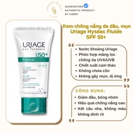 Uriage Hyseac Fluide SPF50+ Sunscreen For Oily And Acne Skin | Unknown Beauty