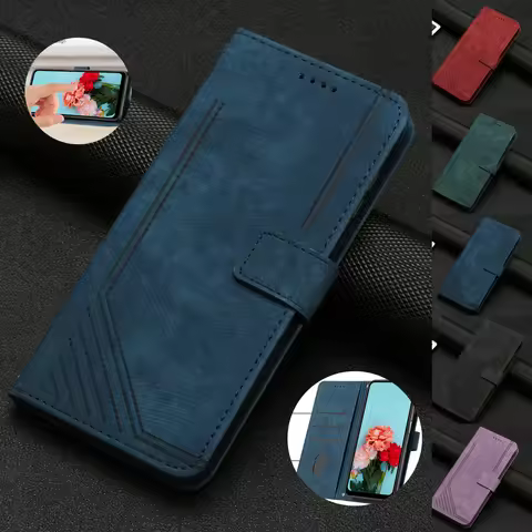 Wallet Magnetic Flip With Card Slot Leather Case For Infinix Note 50 Pro Plus 50S 50X 40 40X 30 30i 