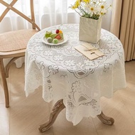 Media ผ้าปูโต๊ะ ผ้าลูกไม้ สวยๆ ผ้าปูโต๊ะลูกไม้ทรงกลม ทรงสี่เหลี่ยม มี 7 ขนาด ผ้าปูโต๊ะอเนกประสงค์  ผ