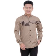 KEMEJA Koko El Rumi Shirt With Hastag Motif Batik Koko Shirt For Men Long Sleeve Batik Combination Modern Men's Koko Shirt