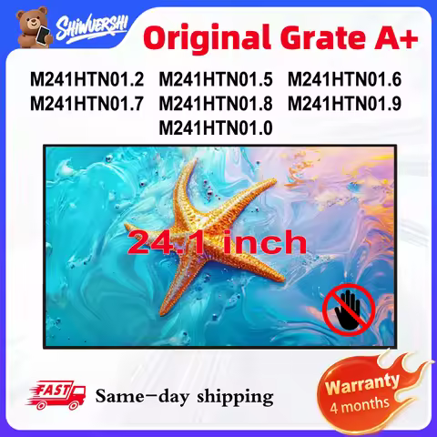 Original New A+ 24.1'' Lcd Screen M241HTN01.2 M241HTN01.5 M241HTN01.6 M241HTN01.7 M241HTN01.8 M241HT