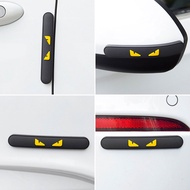 4PCS Car Door Protector Rubber Anti Collision Strip Door Edge Handle Protector Sticker