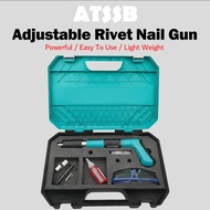 ATSSB Manual Steel Nails Gun Rivet Tufting Nail Gun Ceiling Concrete Wall Wire Fastening Nailer Cord