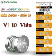Battery AG3 / LR41 / SR41SW / 192 / L736 / 392 / 384 / SR736SW - Pack of 10