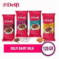 COKLAT DELFI 125GR / CHOCOLATE BAR DELFI / SNACKS CHOCOLATE COOKIES BISCUITS WAFER SWEET CANDIES BAR