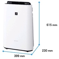Máy lọc không khí tạo ẩm Sharp nội địa Nhật bãi KC-D40 E40 F40 7000 ion mới 95% MÀNG LỌC MỚI