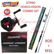 GTPRO HORUS-VISION BC COMBO SET FISHING ROD REEL MESIN JORAN PANCING