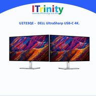 Dell U2723QE 4K USB-C UltraSharp 27 Monitor IPS เดลล์ จอมอนิเตอร์ IPS 4K 27นิ้ว 100%sRGB รับประกัน 3 ปี On-Site