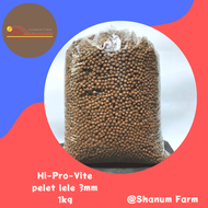 pelet ikan lele 781 polos kemasan 1kg