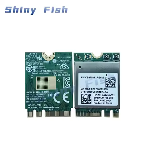 RTL8822CE M2 Wifi 2.4Ghz Dual-Band 802.11ac 1200Mbps Bluetooth-compatible WIFI U.FL Connector