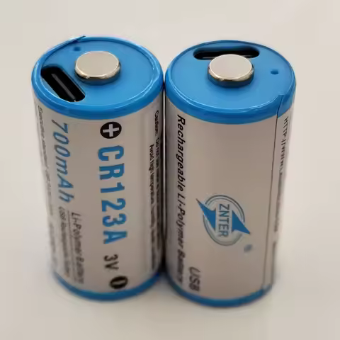 5A ZNTER 2100mwh 3V USB CR123A li-polymer 3.0V CR123A usb rechargeable lithium li-ion battery usb 2 
