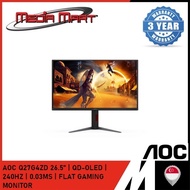 AOC Q27G4ZD 26.5" | QD-OLED | 240HZ | 0.03MS | FLAT GAMING MONITOR