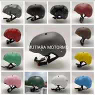 PLAIN ADULT BIKE HELMET, FOLDING BMX BIKE, HELMET SHELL MODEL