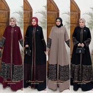 HITAM Abaya TURKEY/BLACK TURKEY ZANNAH AMORE BY RUBY MUSLIM DRESS BRUKAT IED SEQUENCE 2025 LUXURY